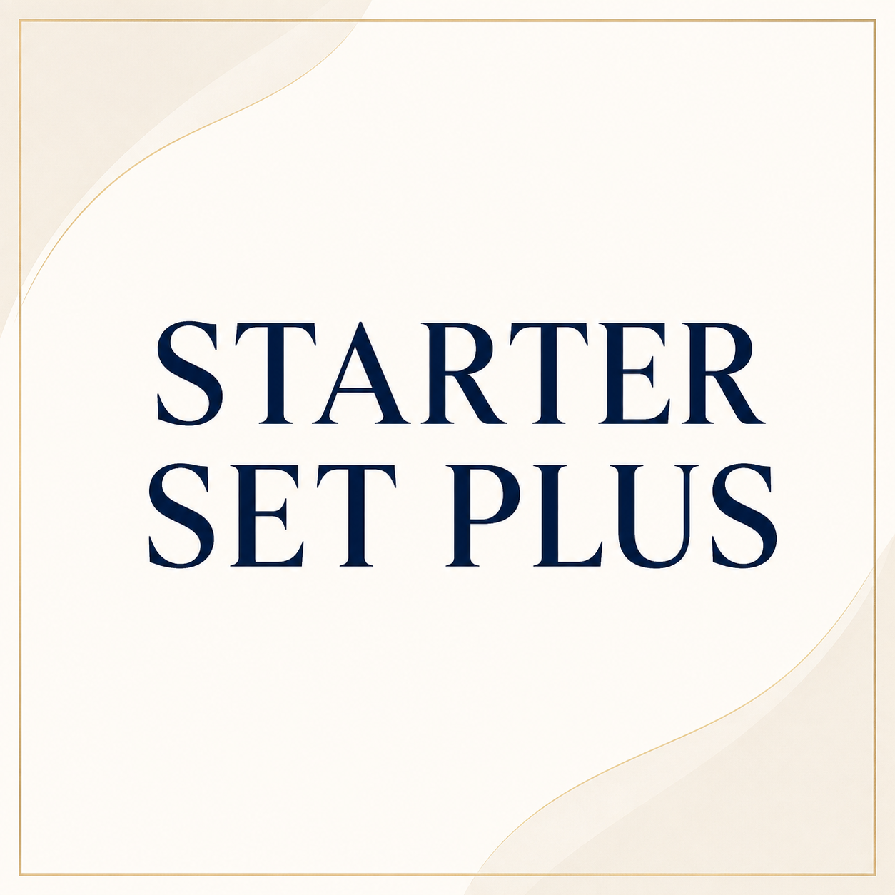 STARTER SET PLUS